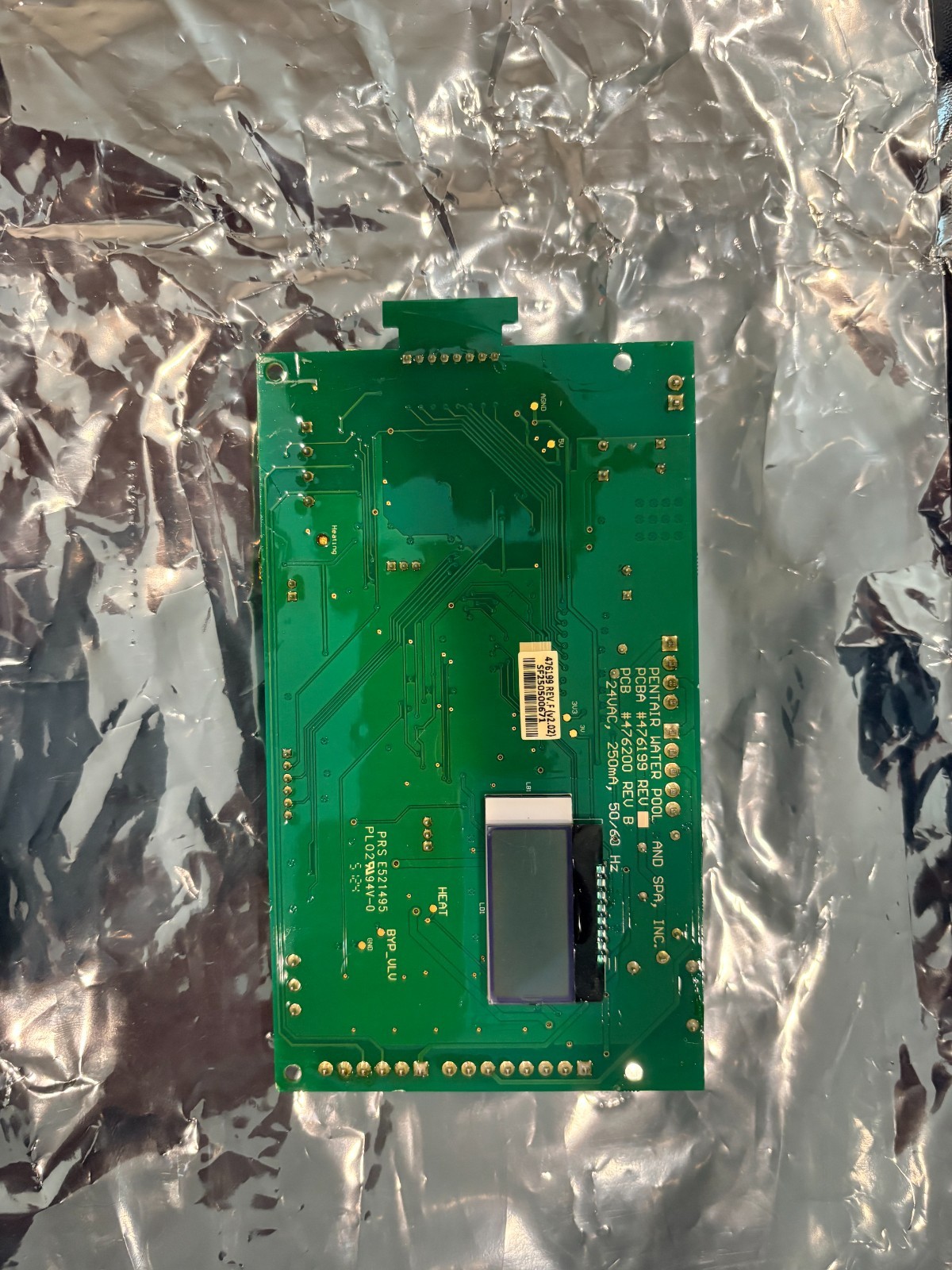 Mastertemp Control Board 8pin without keypad - Never Used