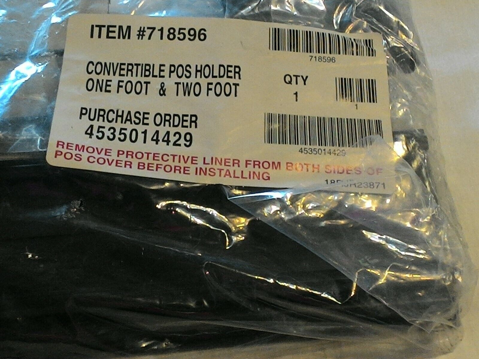 Convertible/ POS Holder/ One Foot/ Two Foot/ Rack Display Bracket