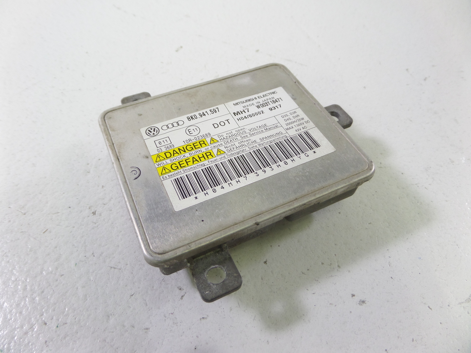 09-12 Audi A4 S4 A5 S5 A6 S6 B8 C6 Xenon Headlight Ballast Module TESTED OEM 11