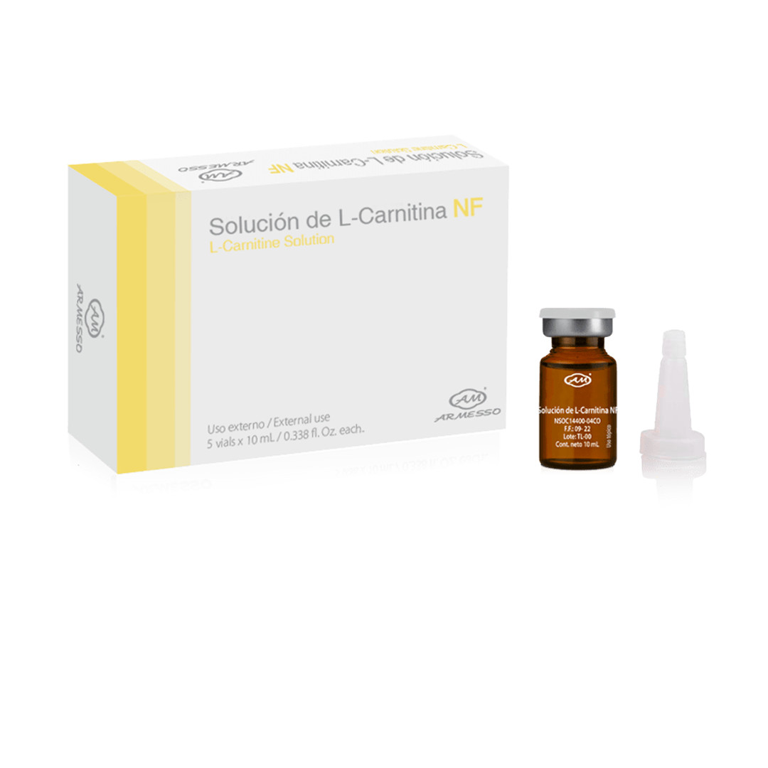 AM Armesso L-Carnitine Solution NF 5x10ml Vials – Advanced Slimming Body Contour