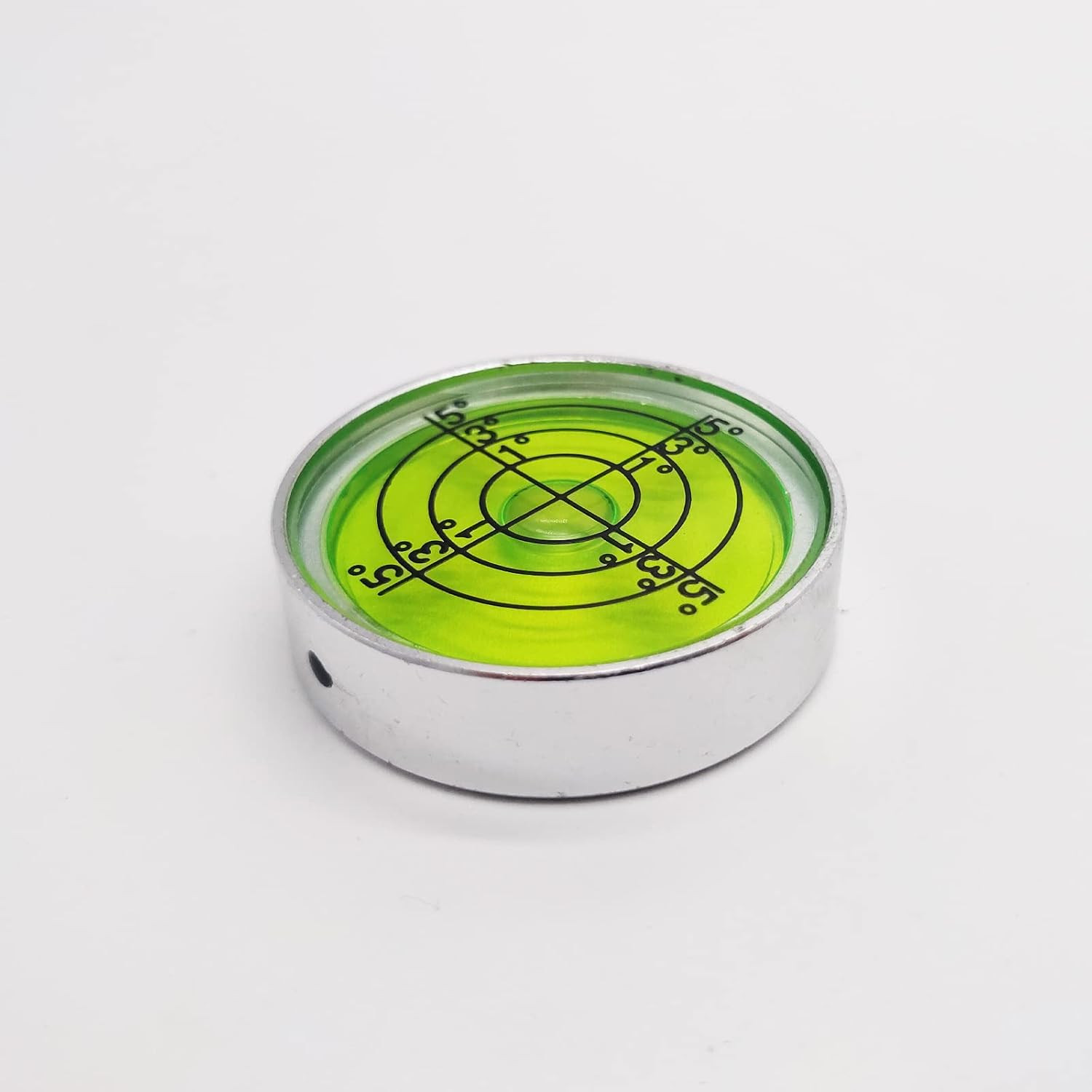 Aluminium High Precision Horizontal Leveler Bead Bubble Level Tool Circle Round