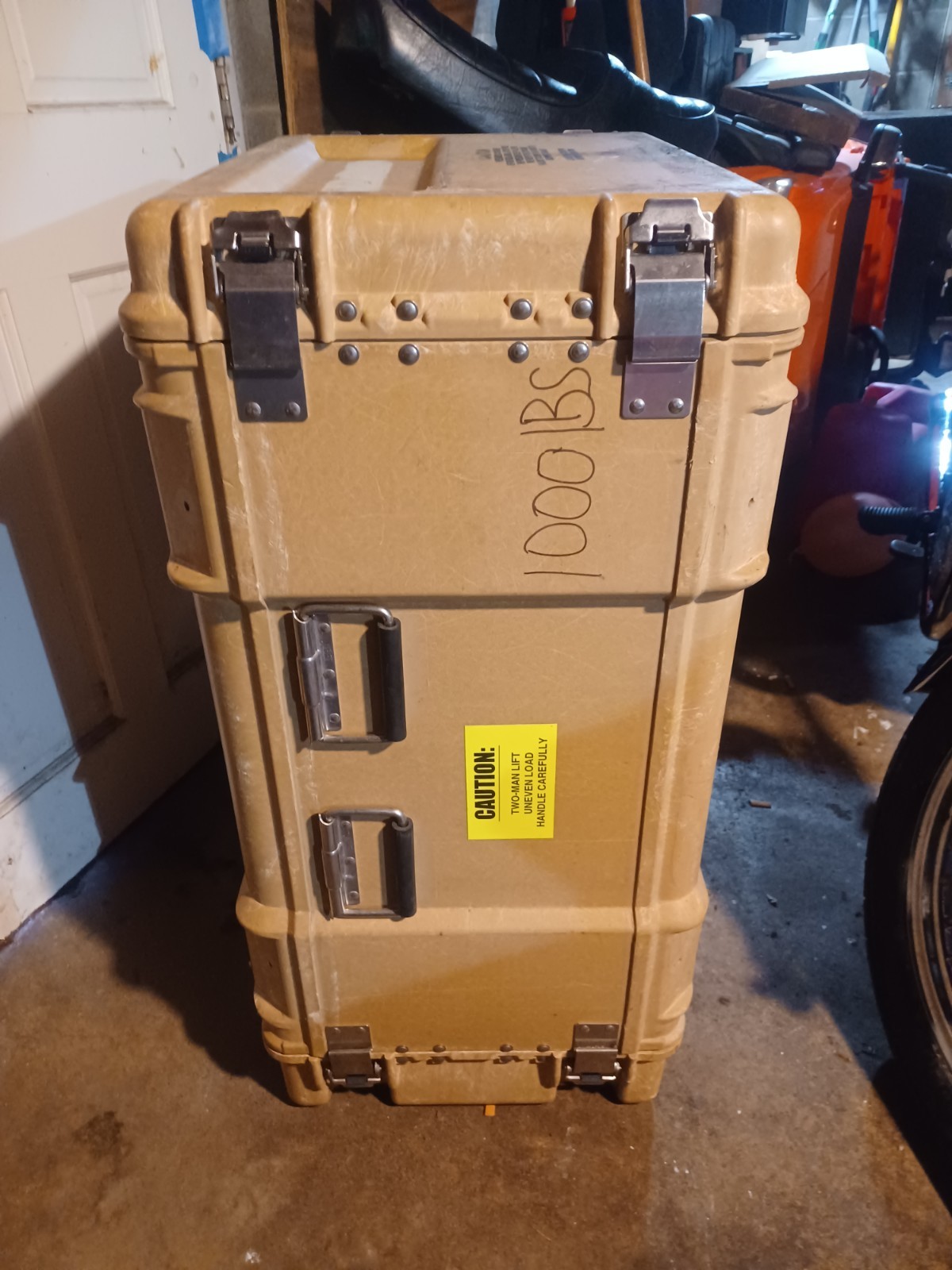 Ecs Composites Rigid Rack Case with Foam. Air Tight With Pressure Relief Valve