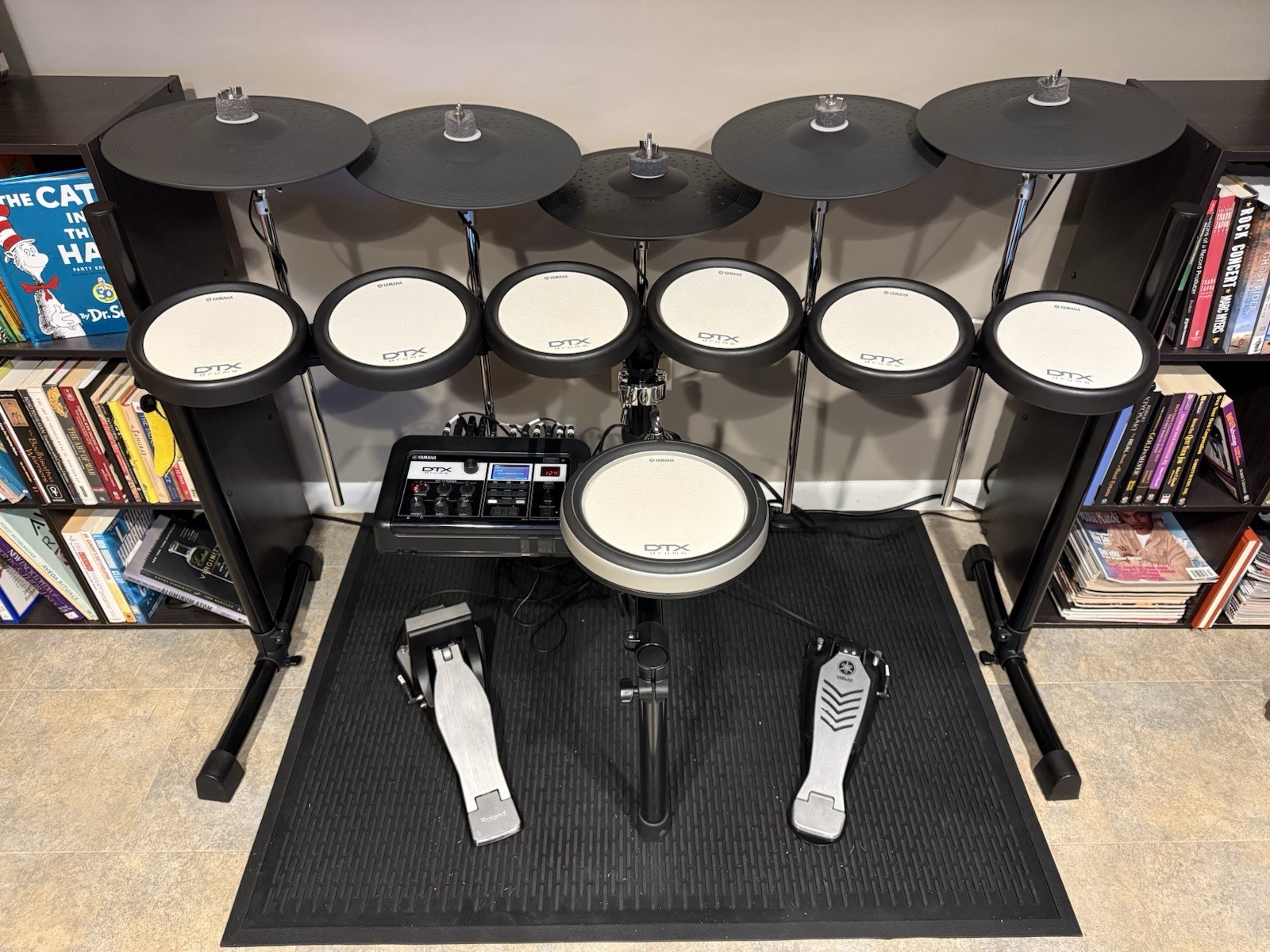 YAMAHA DTX PRO CUSTOM ELECTRONIC DRUM KIT - EXCELLENT CONDITION!!  ROLAND ALESIS