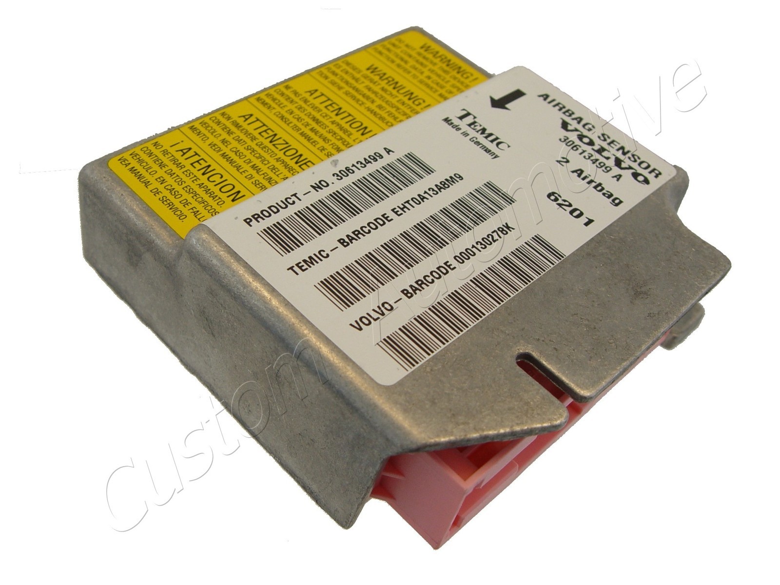 00 VOLVO 40 SERIES SRS CONTROL MODULE 306134990 30612702 30613499 computer ecu