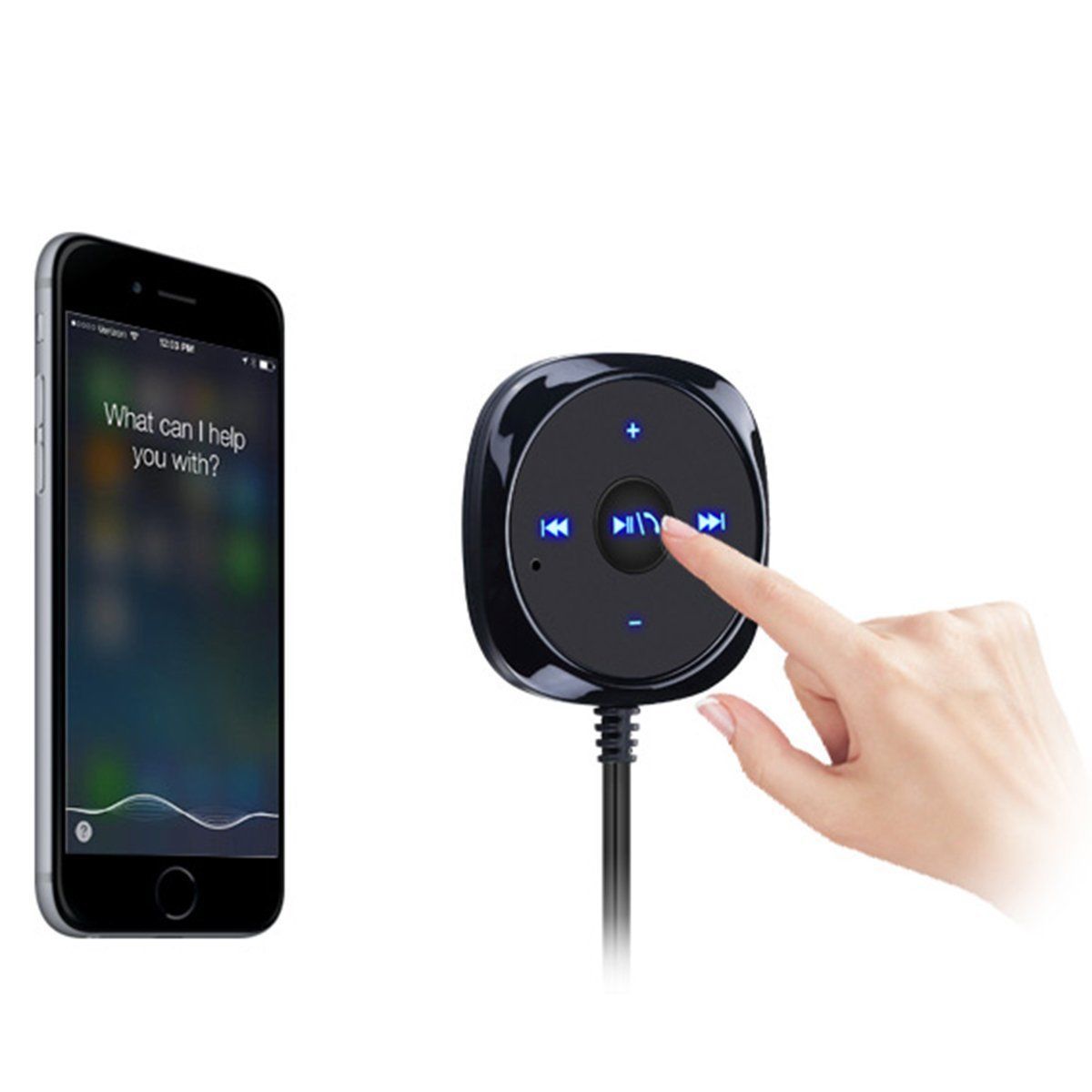 Wireless Bluetooth 4.0 Audio Music Receiver 3.5mm A2DP Car AUX Speaker Adapter