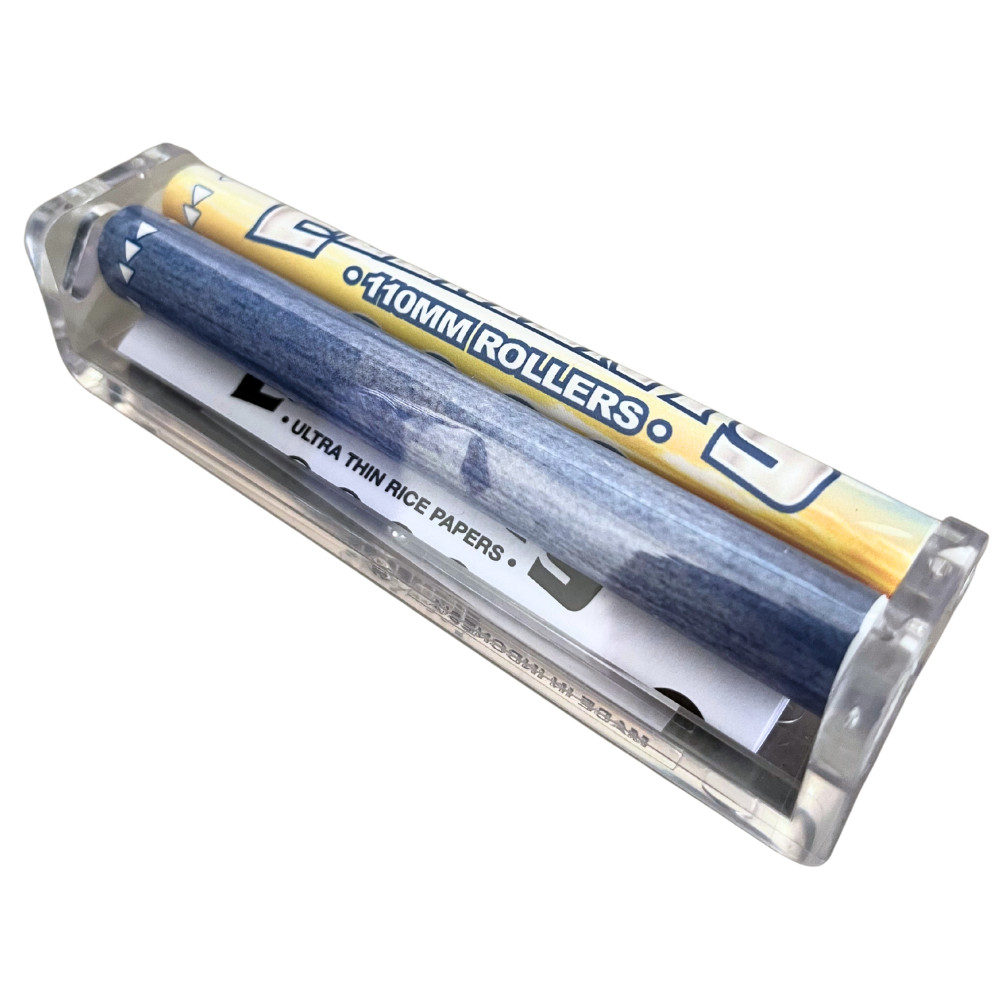 Elements Acrylic Rolling Machine 110mm King Size Rolling Paper Hand Roller