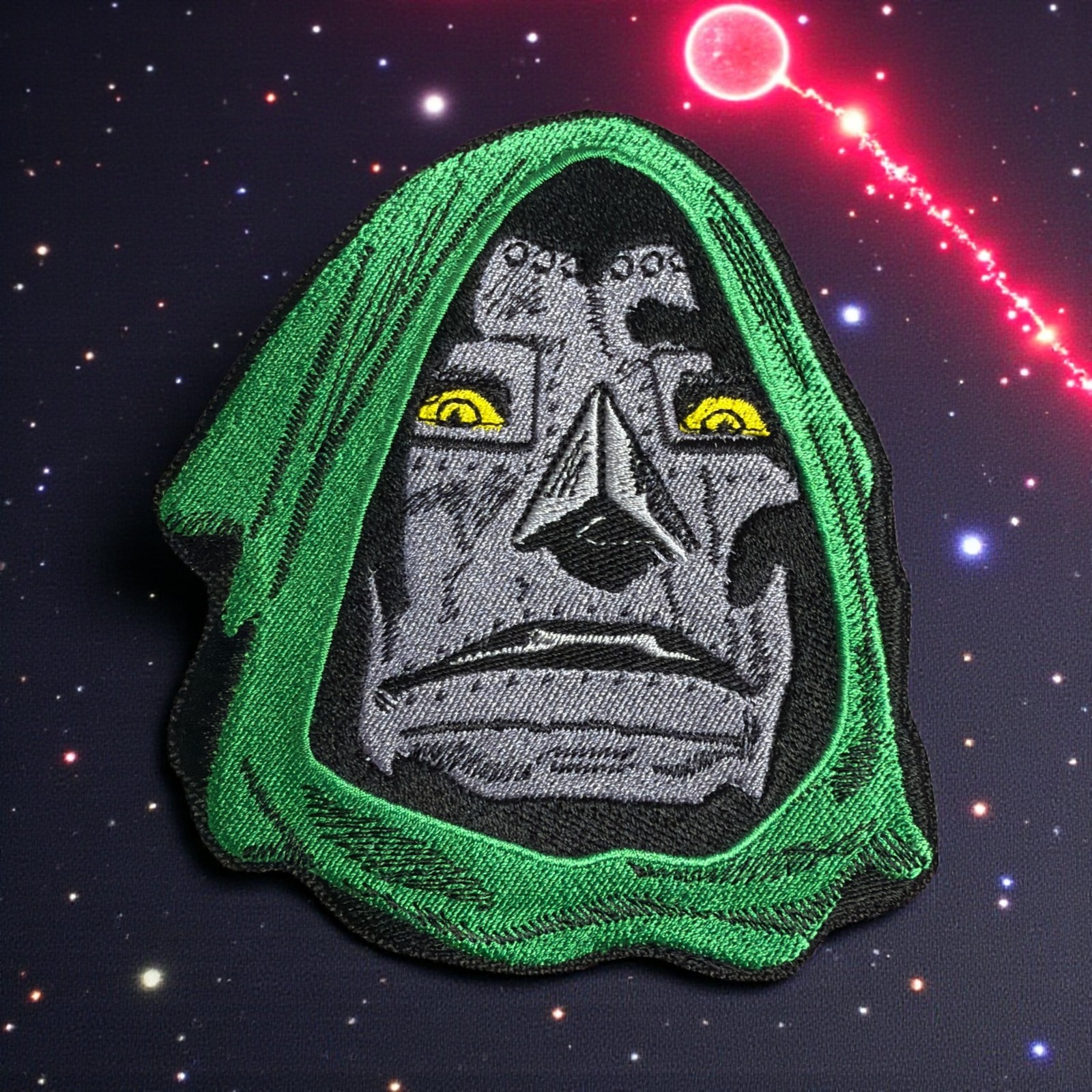 Dr Doom Embroidery Patch Multi Sizes 3" - 6.5"