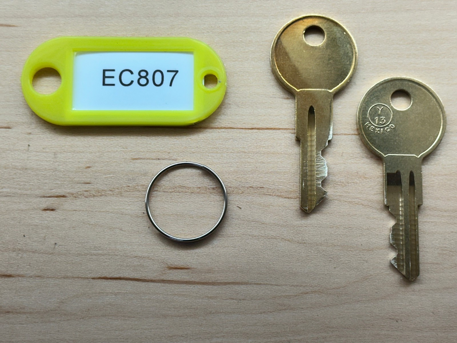 Tool Box Key Cut To Code EC807 Better Built/Delta/Tractor Supply