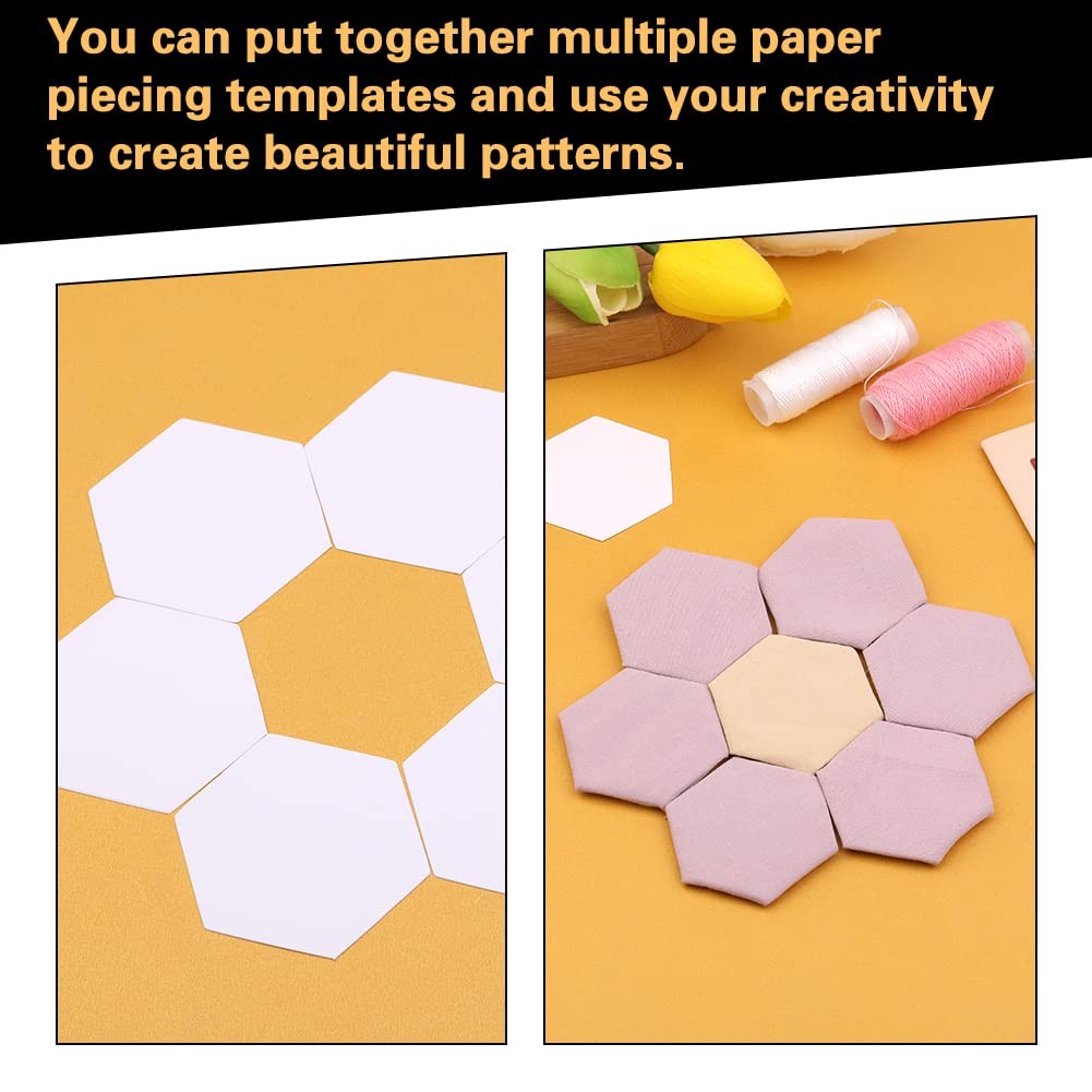 300 Count Paper Piecing for Quilting, Quilting Templates, Paper Piecing Shape...