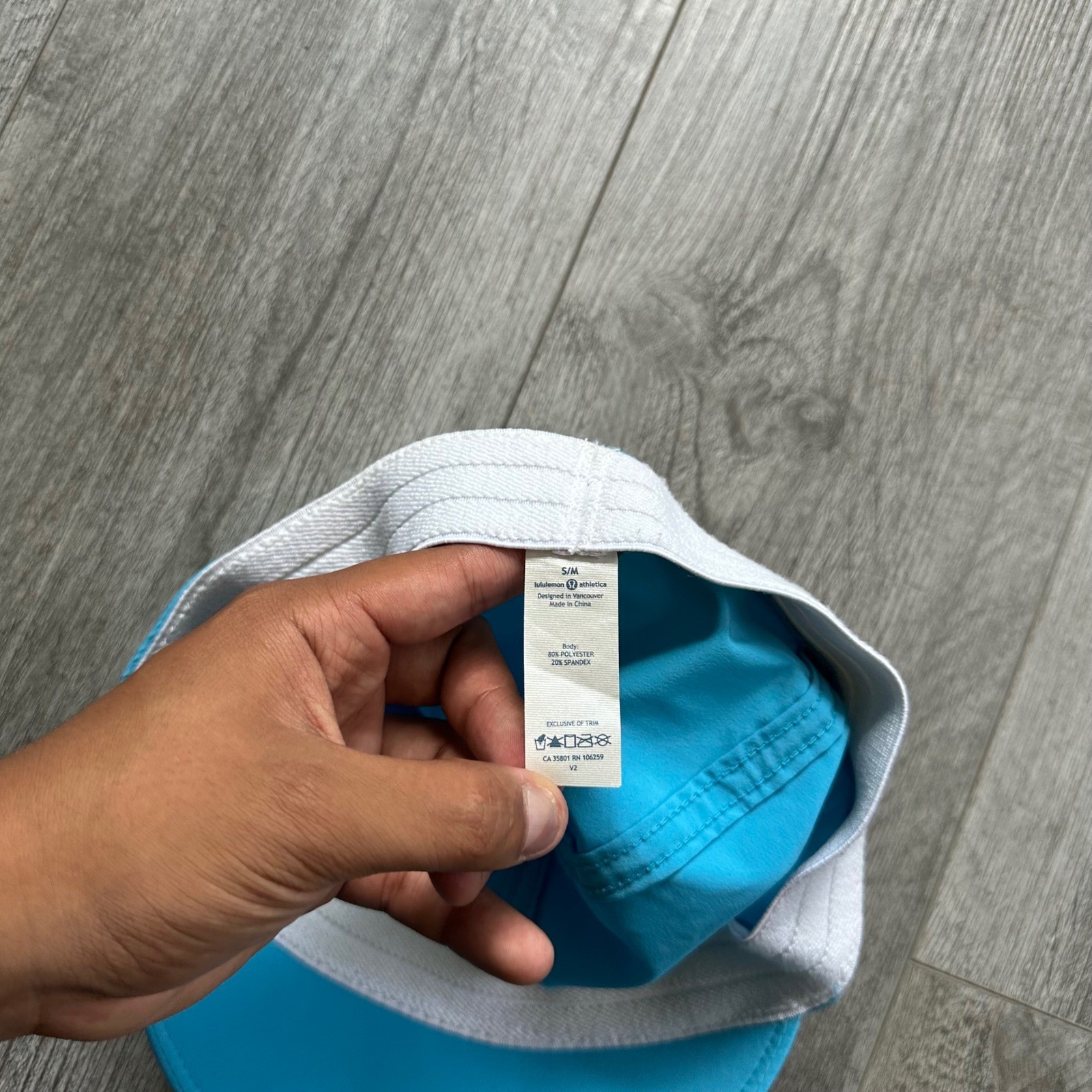 Lululemon Blue Running Cap Hat S/M