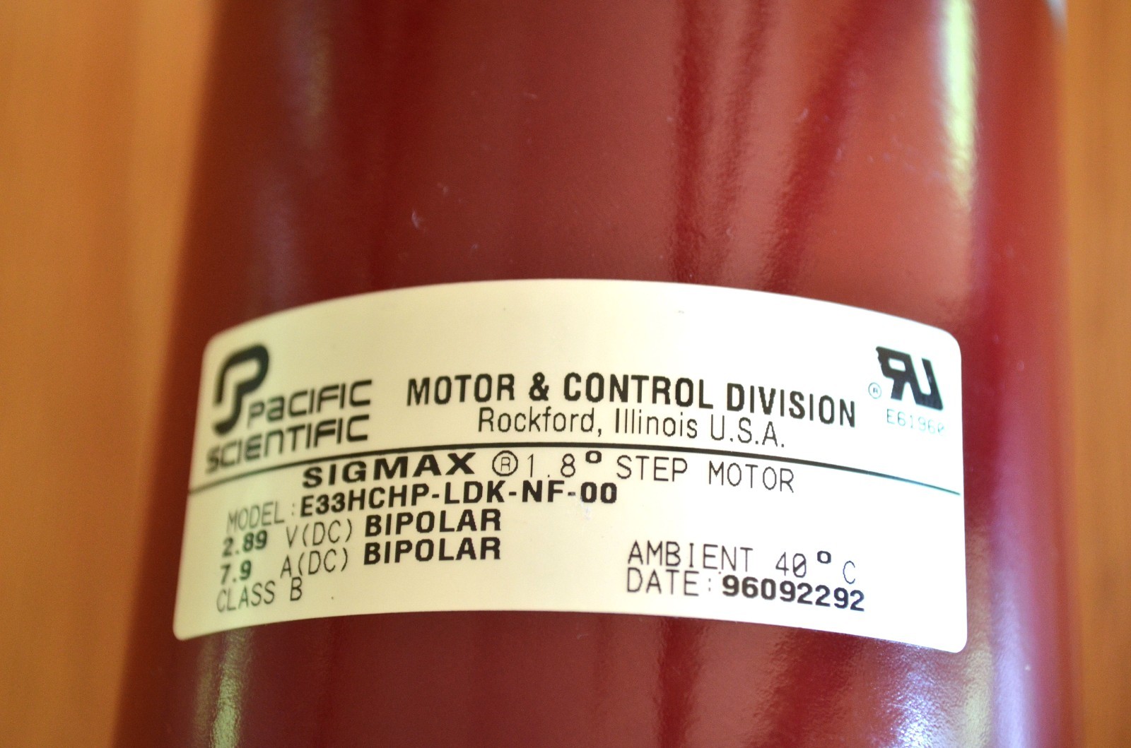 NEW Pac-Sci E33HCHP Sigmax Nema34 Stepper Stepping Motor 995oz-in w/ BEI Encoder