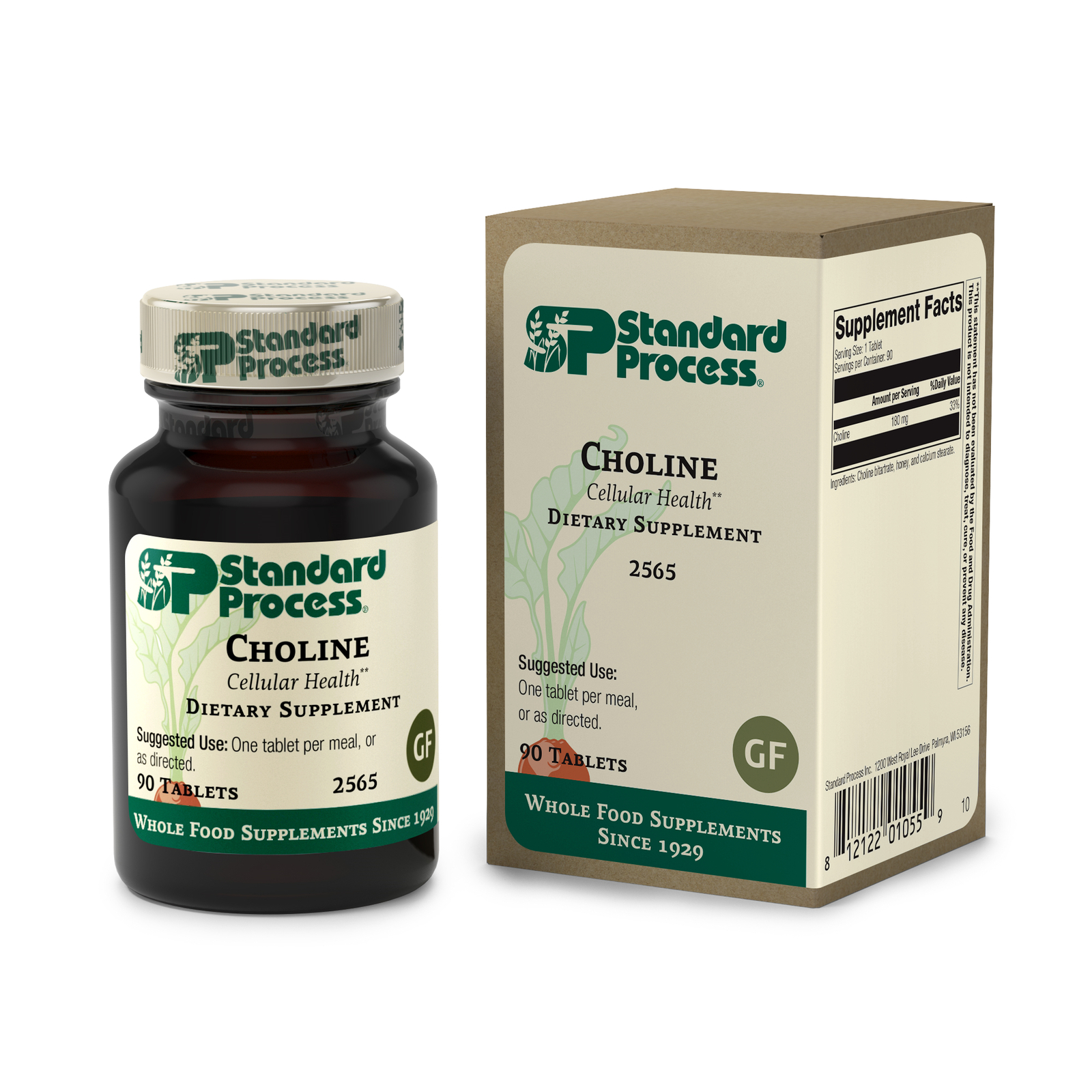 Standard Process - Choline - 90 Tablets