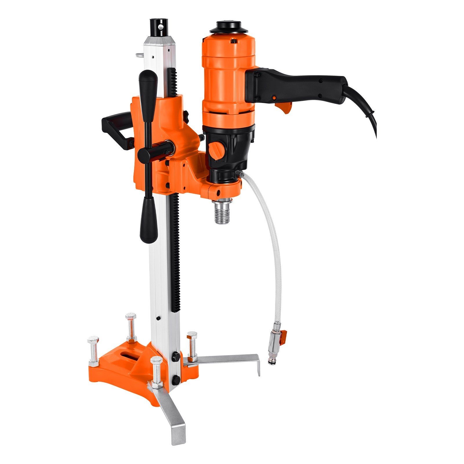 2-in-1 Core Drill: 8in Dia, 1800W, Aluminum Body, Wet/Dry Drilling