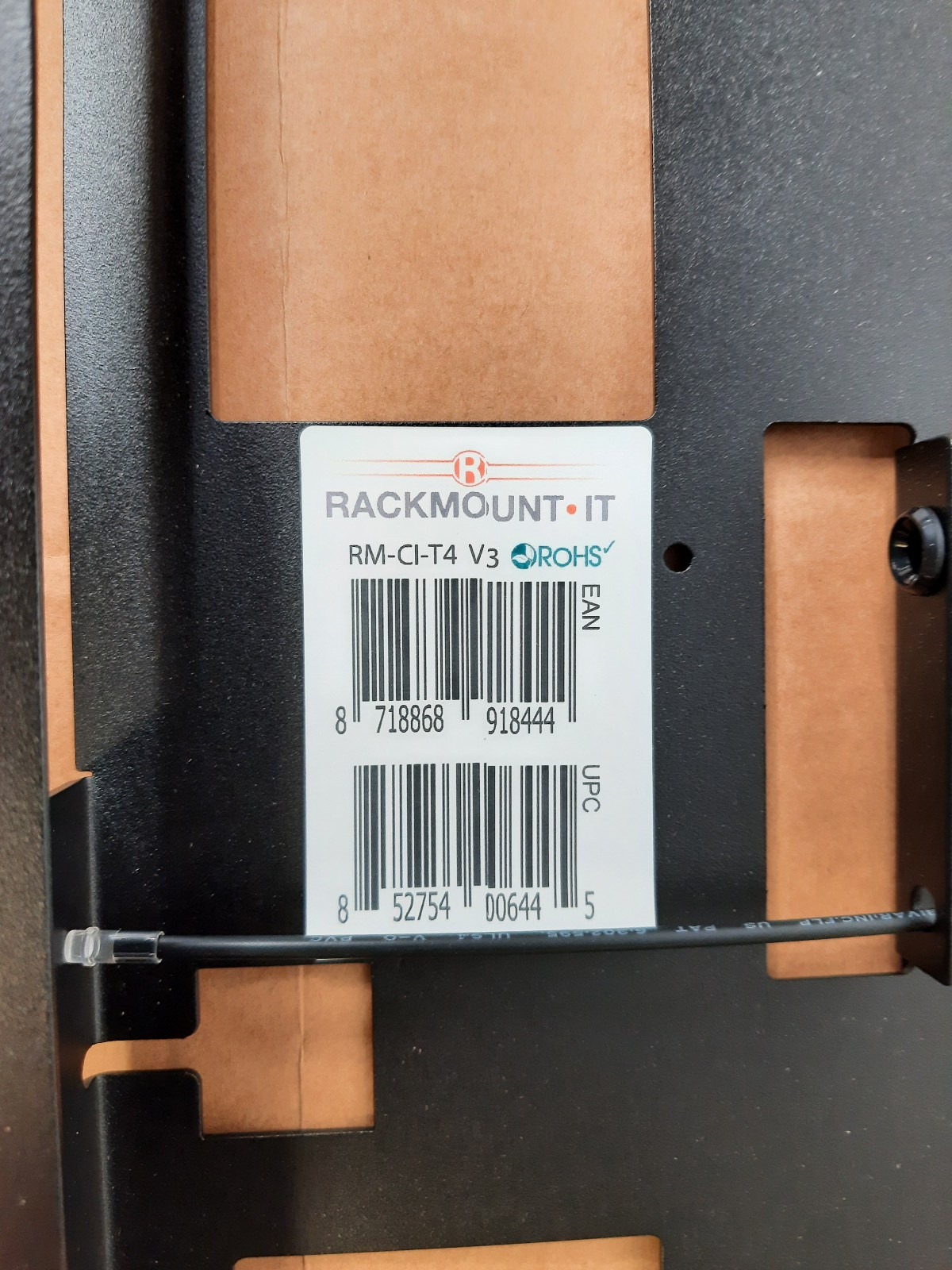Rackmount.IT RM-CI-T4 V3 | 1U Rack Mount Kit - New Open Box