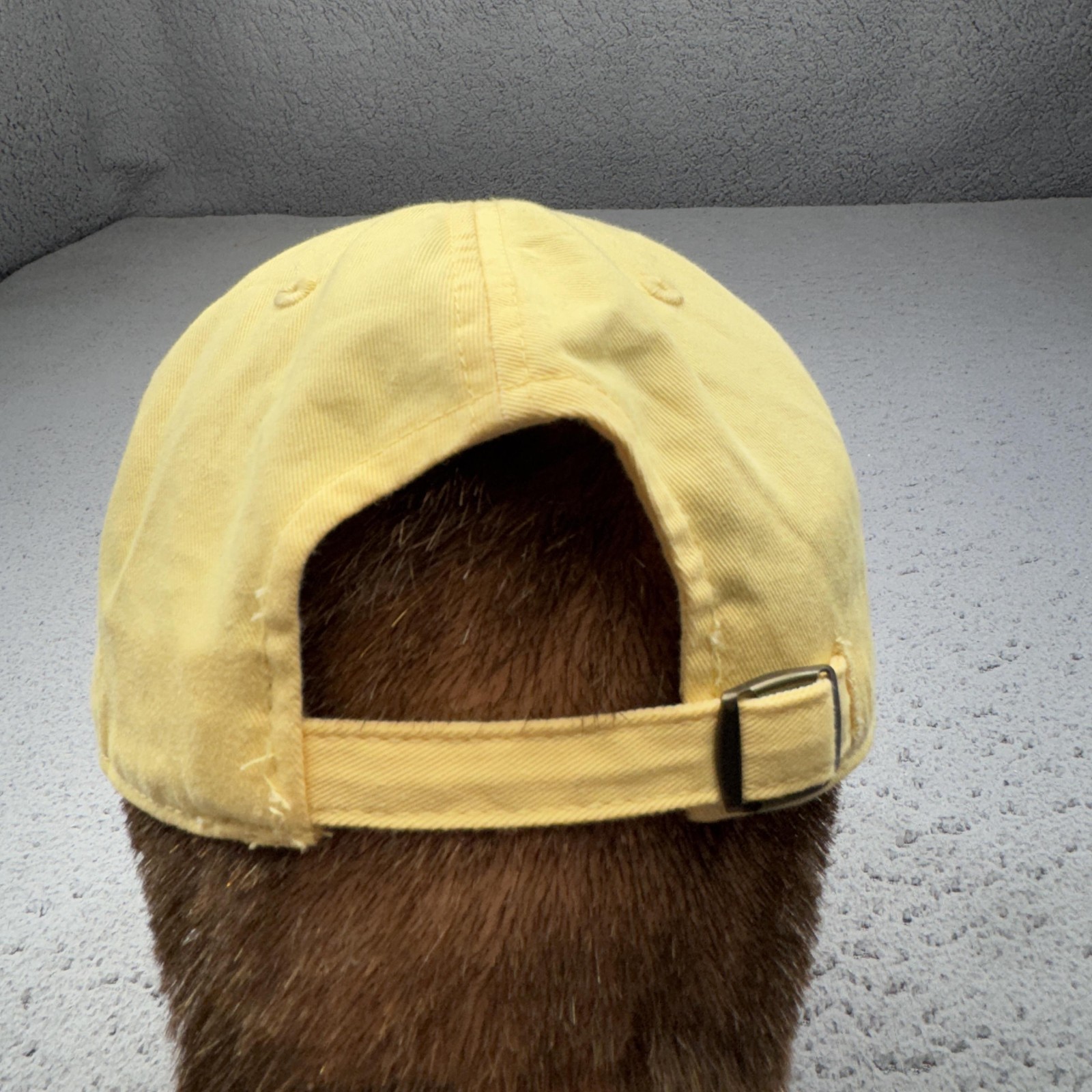 Masters Tournament Hat Cap Strap Back Mens Yellow Golf Augusta 2012 Bubba Watson