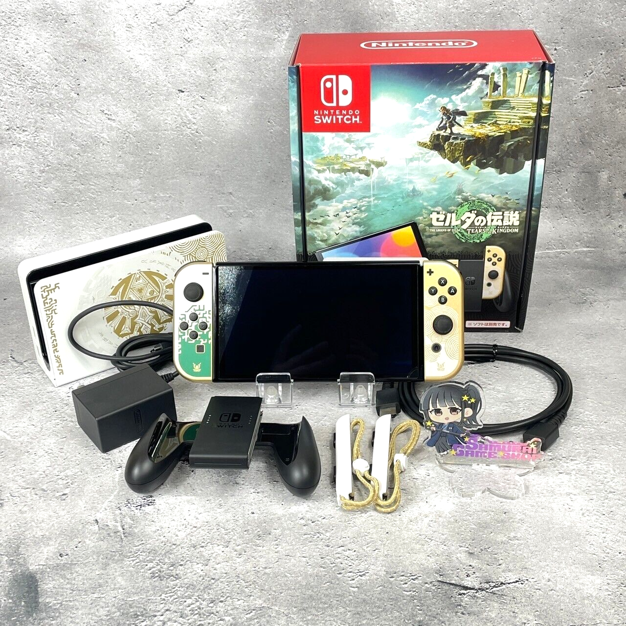 Nintendo Switch OLED Console The Legend of Zelda Tears of the Kingdom Excellent