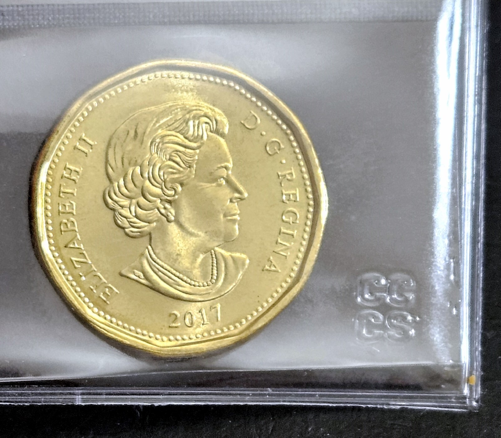 Canada 2017 Classic Unreleased Loonie - Gem BU UNC - CCCS Certified MS-65!!