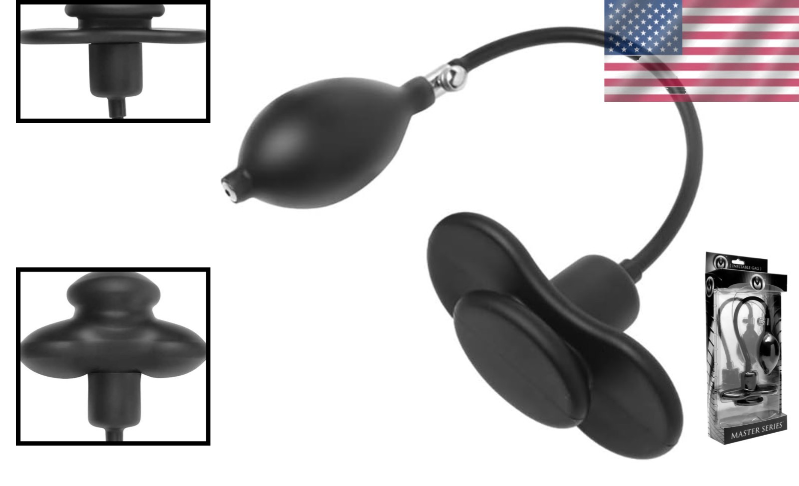 Inflatable Butterfly Gag for Pleasured Silence