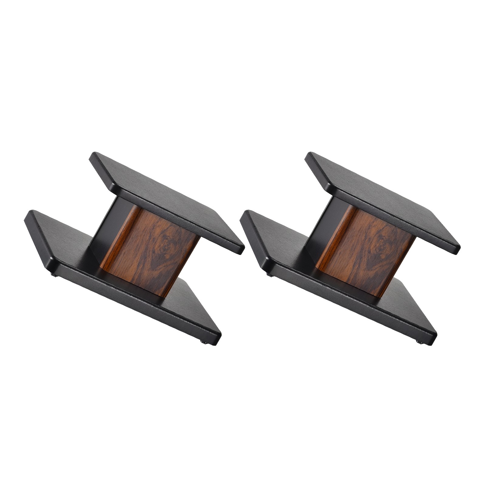 2X Wood Speaker Stands 5.9 Inch (15cm) Speaker Hollowed Stands