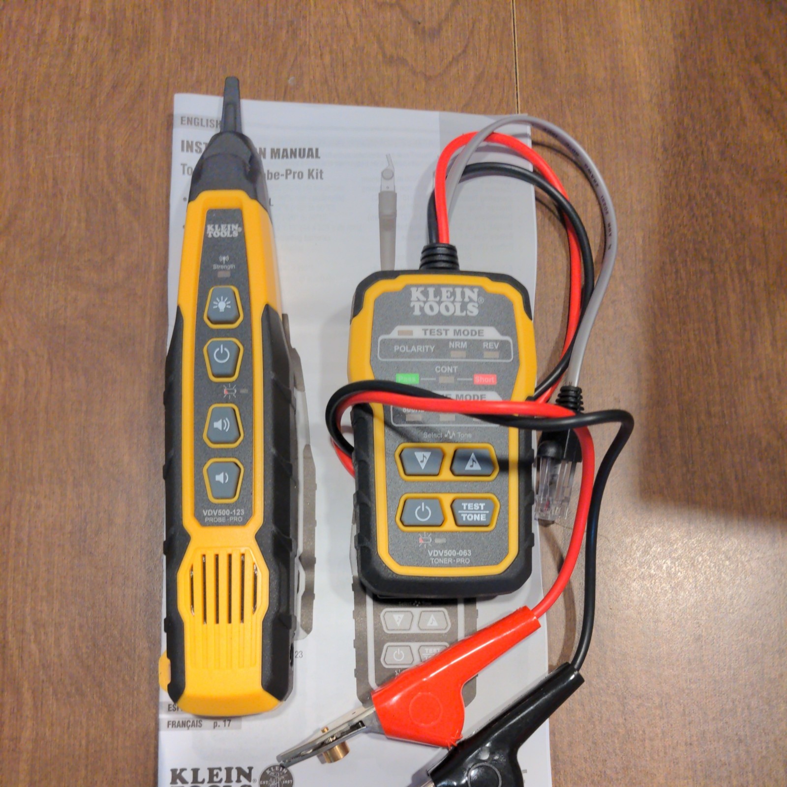 Klein Tools Scout Pro 3 Cable Tester Network Kit