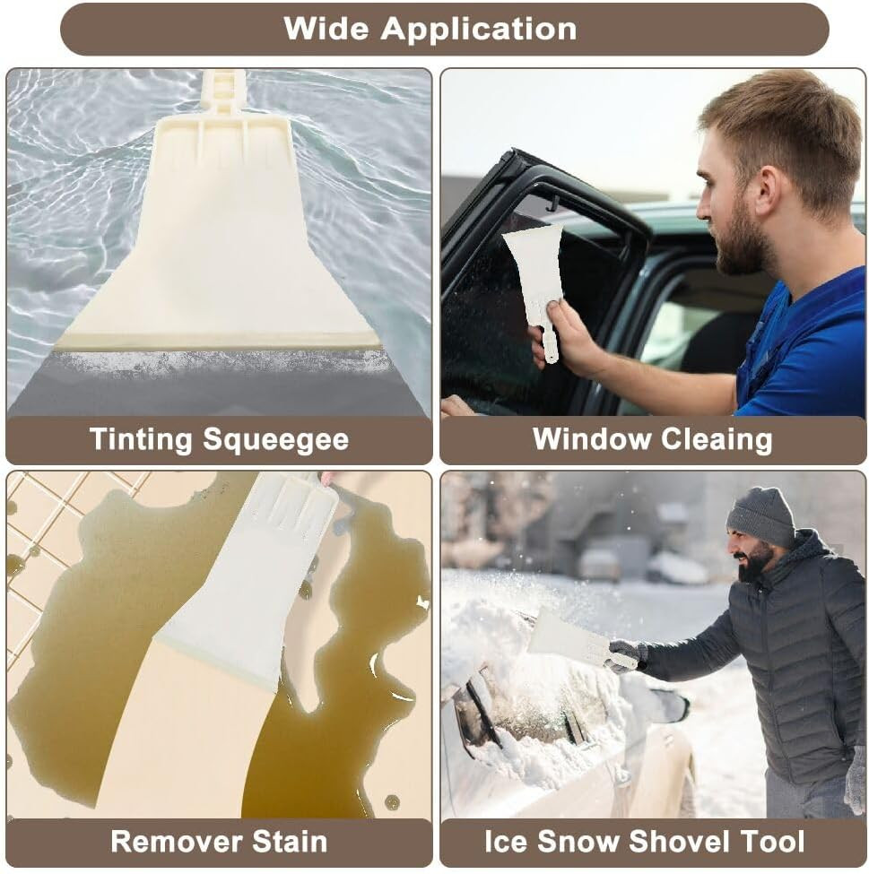 Tools Long Handle Auto Bulldozer Squeegee for Window Tint Film Installing Car Vi