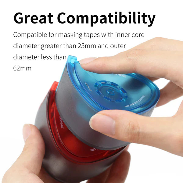 Dspiae MT-B01 Masking Tape Cutter - Red'