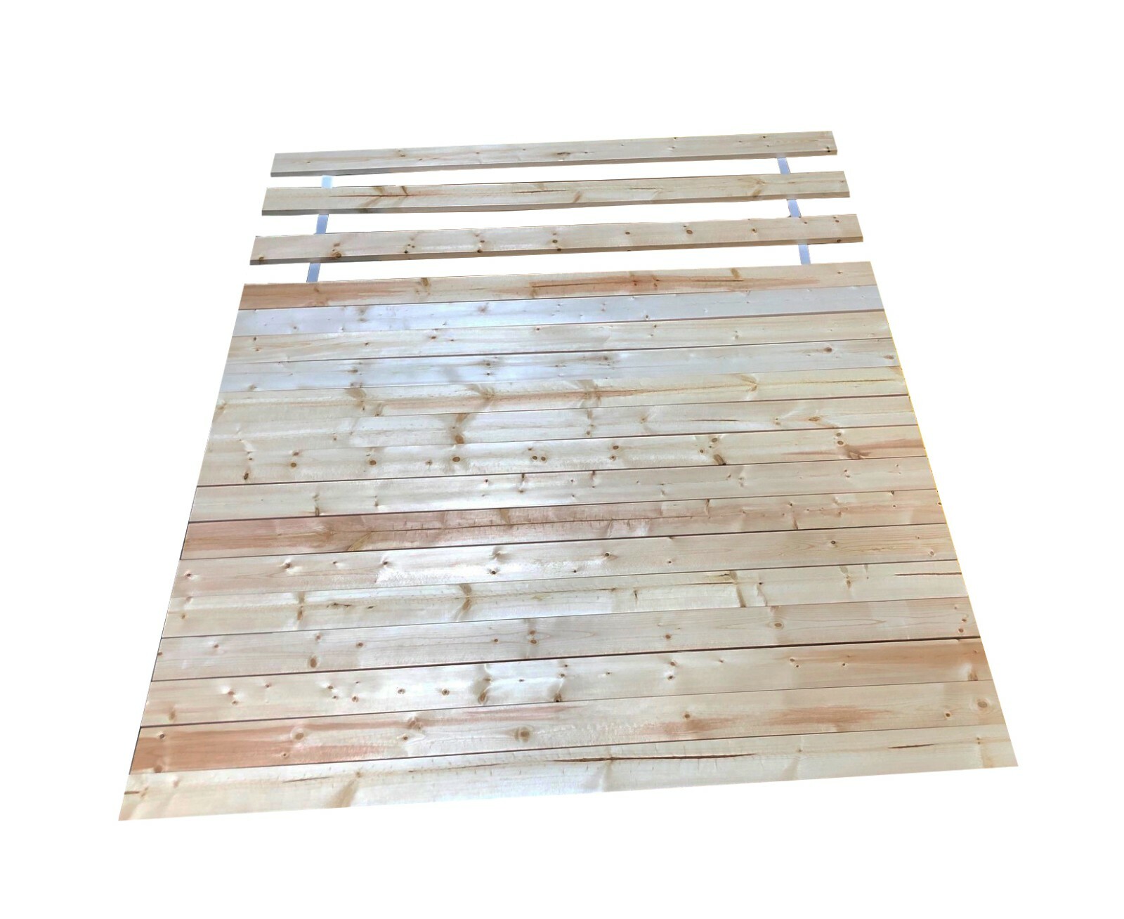 Platform Solid Base Bed Slats Full Size Bed Modular-Great for Gel Foam Mattress