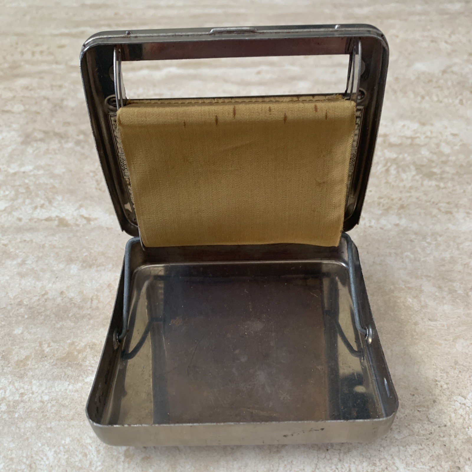 Vintage Metal Cigarette Rolling Machine and Case Automatic Rolling Tobacco Box