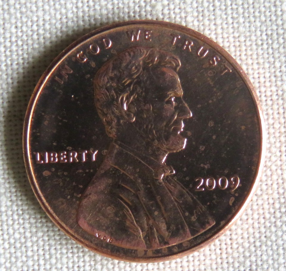 2009    Lincoln Cent - Professional Years UNC (BB)
