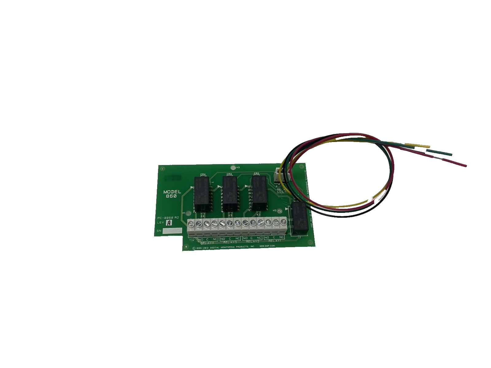 DMP 860 Relay Module With 3 DMP 305 Relays New!!