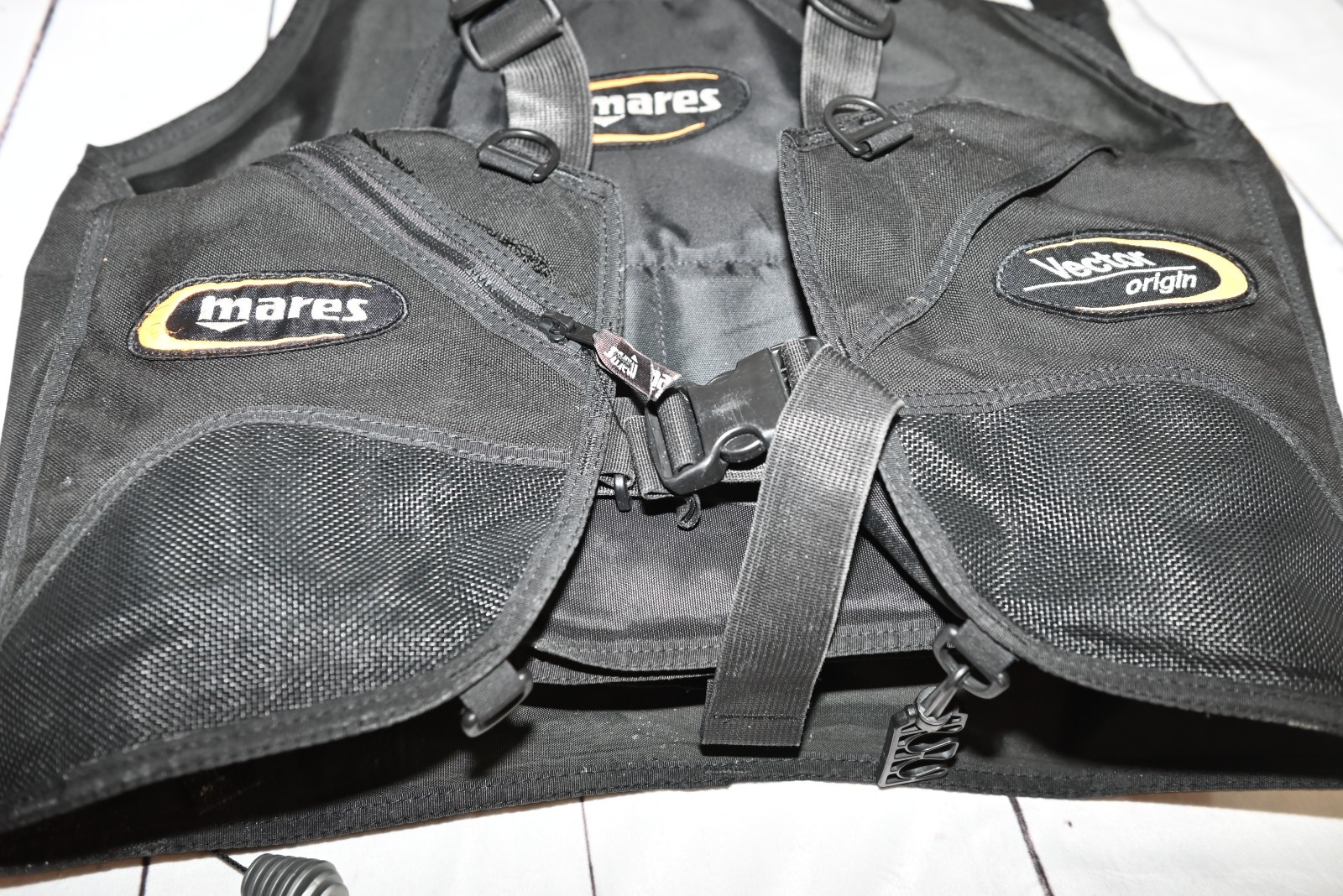 Mares Scuba Vest- Vector Origin - Black- size L