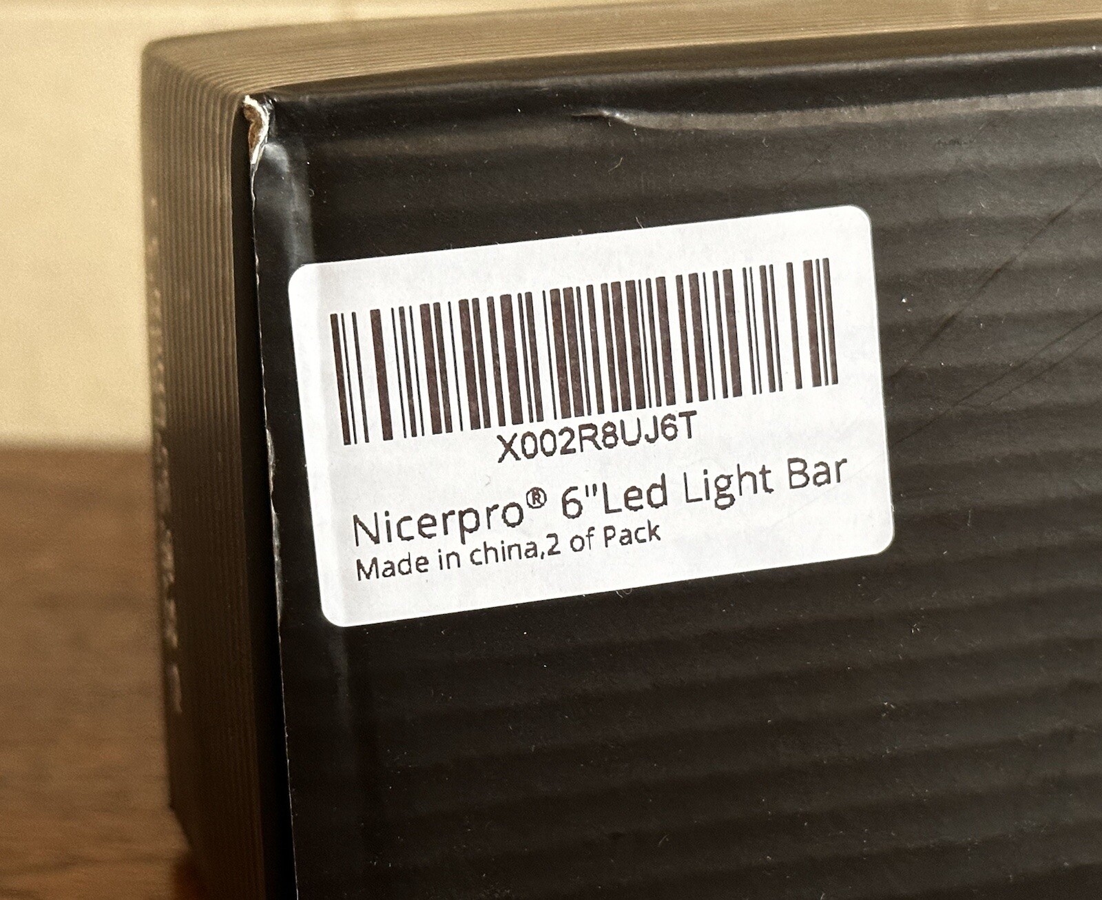 NICERPRO LED Driving Light Set - 2 Lights Open Box