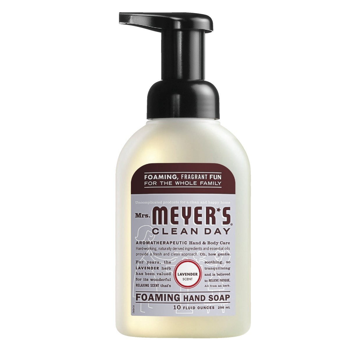 Mrs. Meyer's Clean Day 10 Oz. Lavender Foaming Hand Soap 11166 Mrs. Meyer's