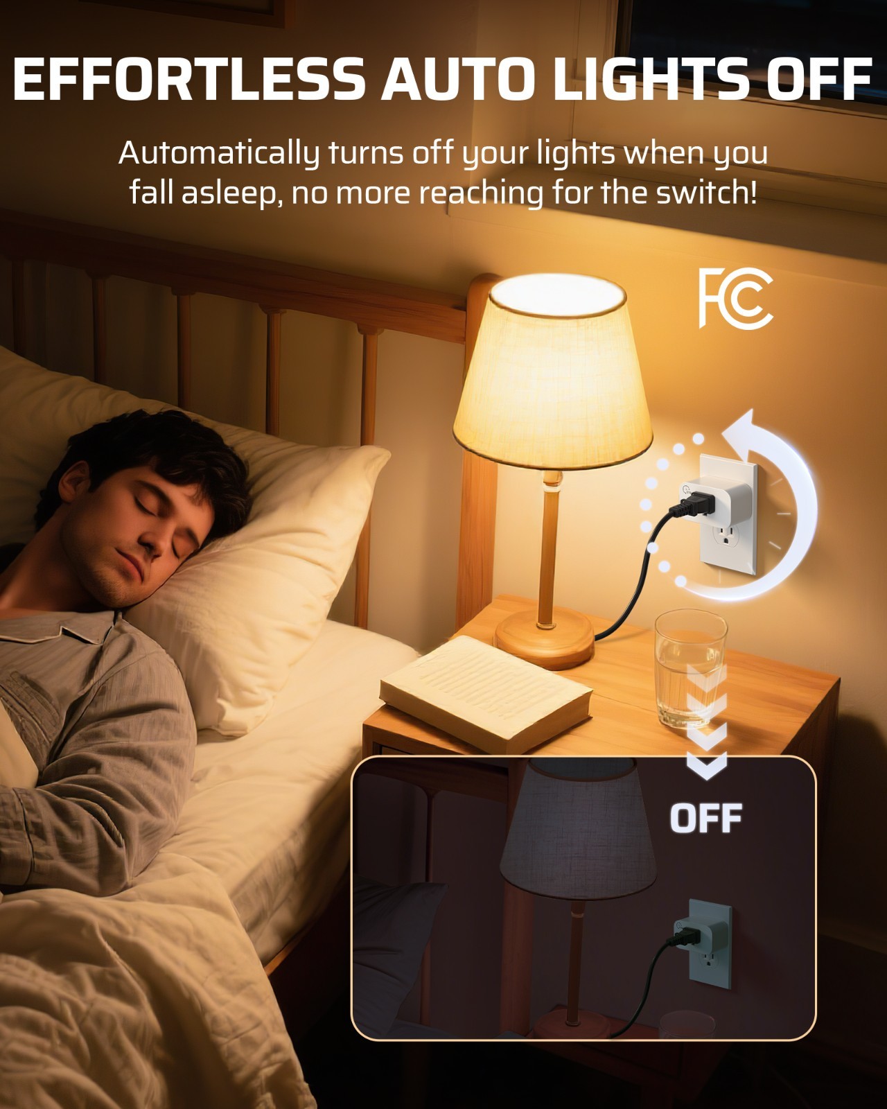 Wireless Remote Control Outlet with Timer Indoor Remote Timer Outlet 15A/1875W
