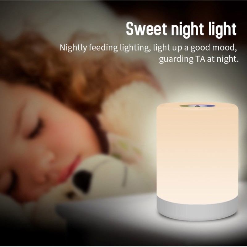 Color Changing Night Light for Baby Nursery Rechargeable Touch Light