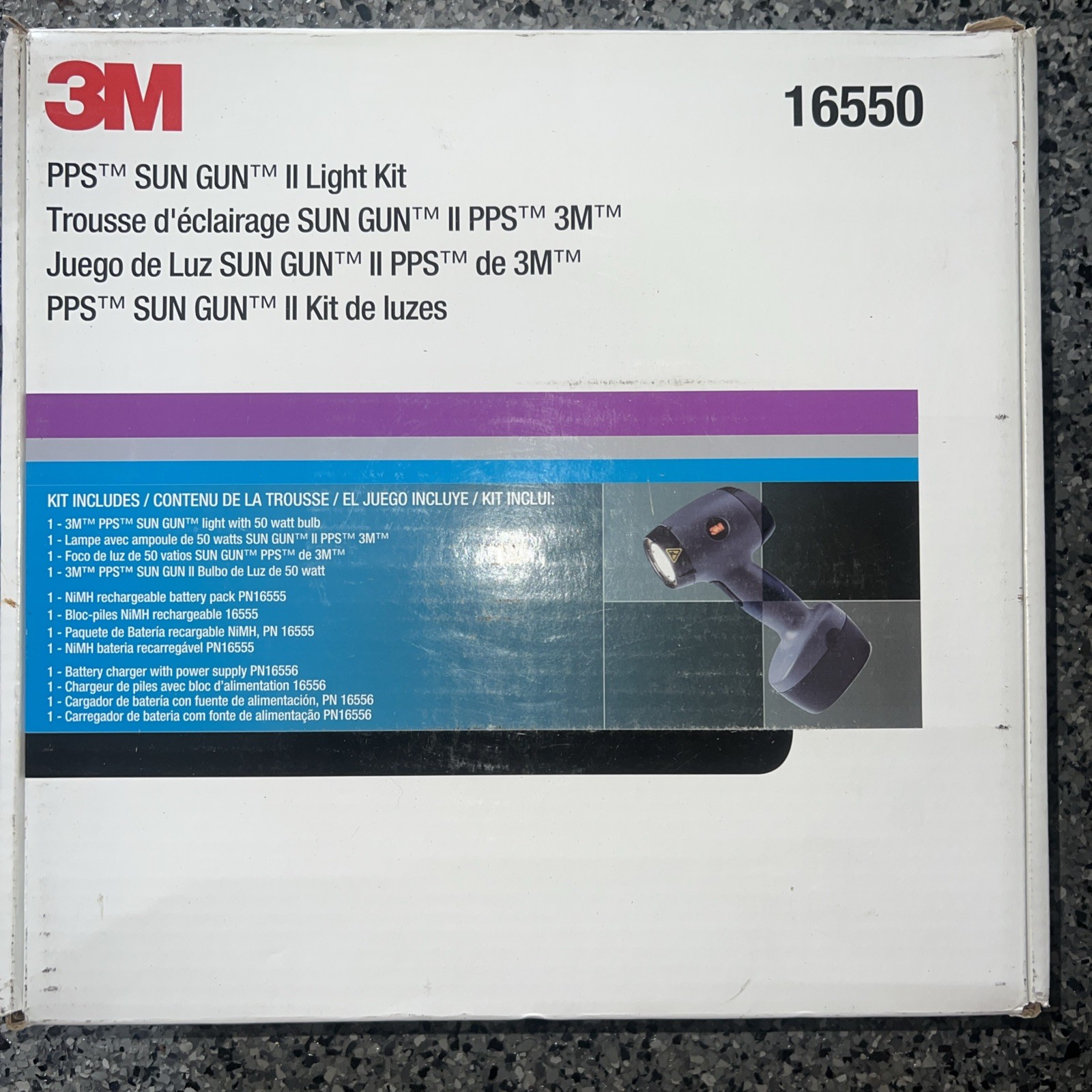 3M 16550 SUN GUN II LIGHT KIT
