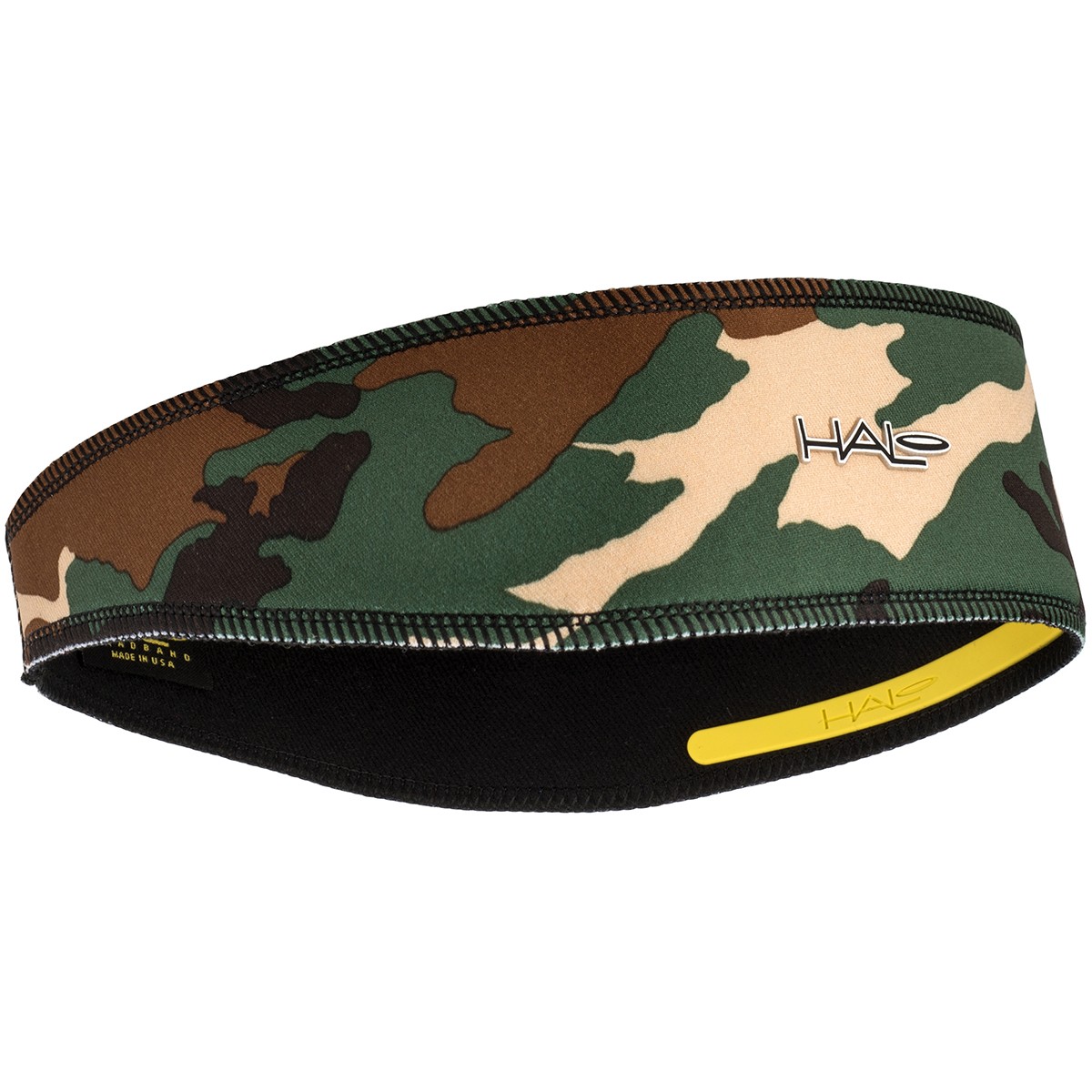 Halo Headband Pullover II Sweatband - Camo Green