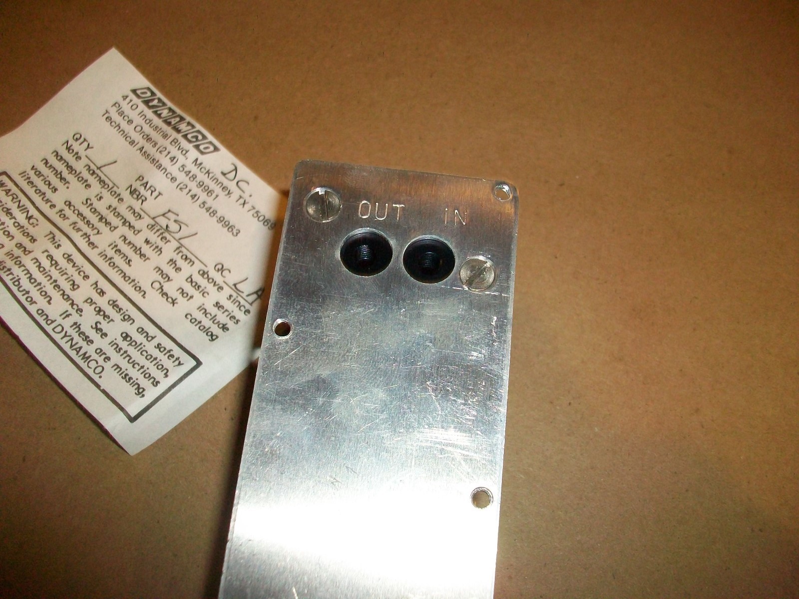 Dynamco Pneumatic Filter FS0 LA NEW
