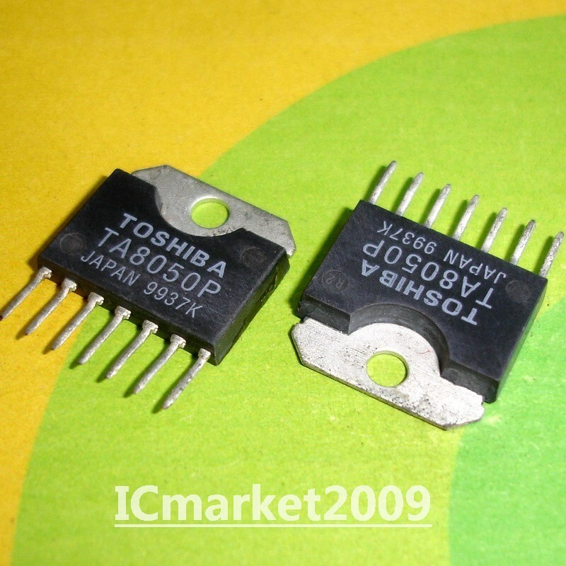 10 PCS TA8050P SIP-7 TA8050 1.5A Motor Driver With Vrake Function Chip IC