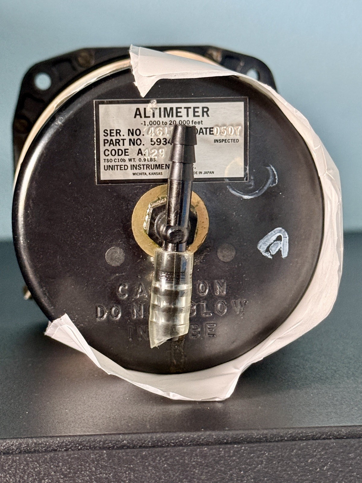United Instruments Altimeter - PN: 5934D-3