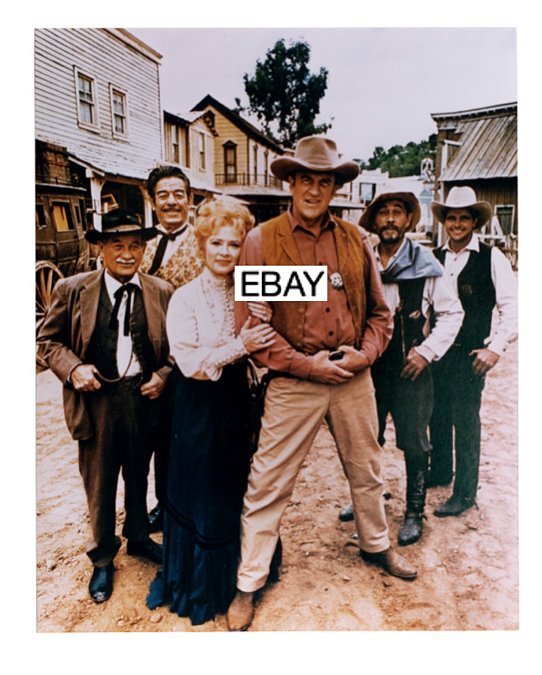 SALE: GUNSMOKE TV PHOTO #1 CAST - JAMES ARNESS MILBURN STONE AMANDA BLAKE 1964+