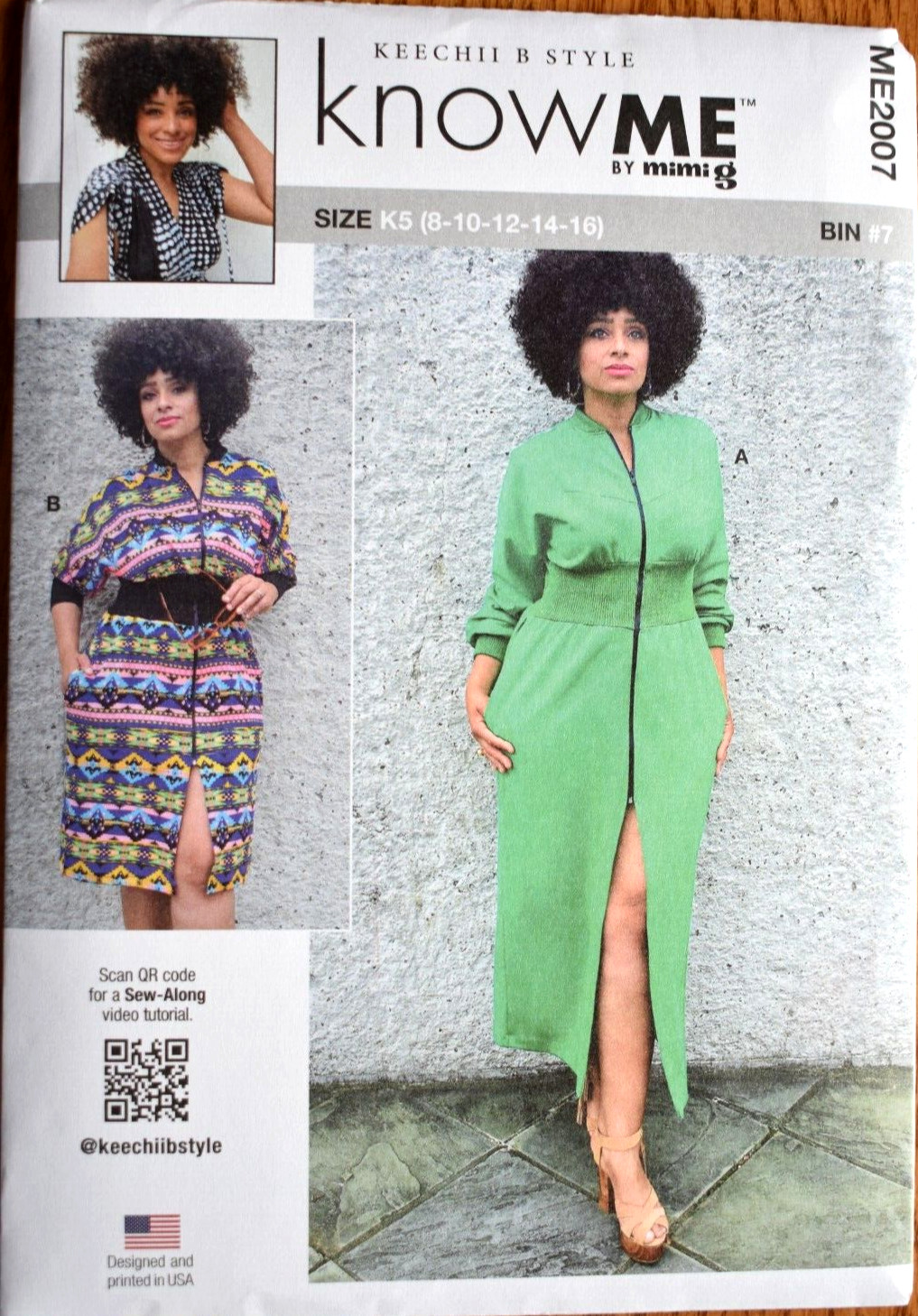 MCCALLS PATTERN ME2007 DRESSES KNIT   MISSES SIZES 8 10 12 14 16   UNCUT