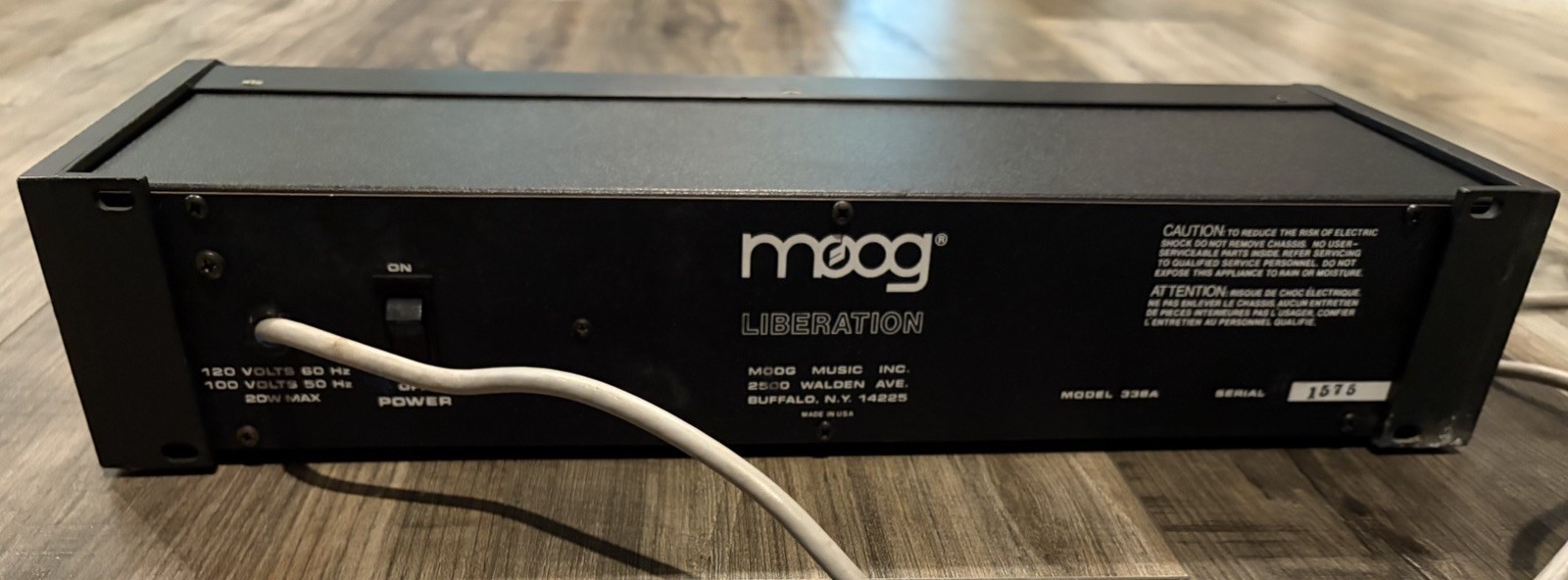 Moog Liberation Keytar Analog Synth w/ Interface Power Supply & Case Vintage