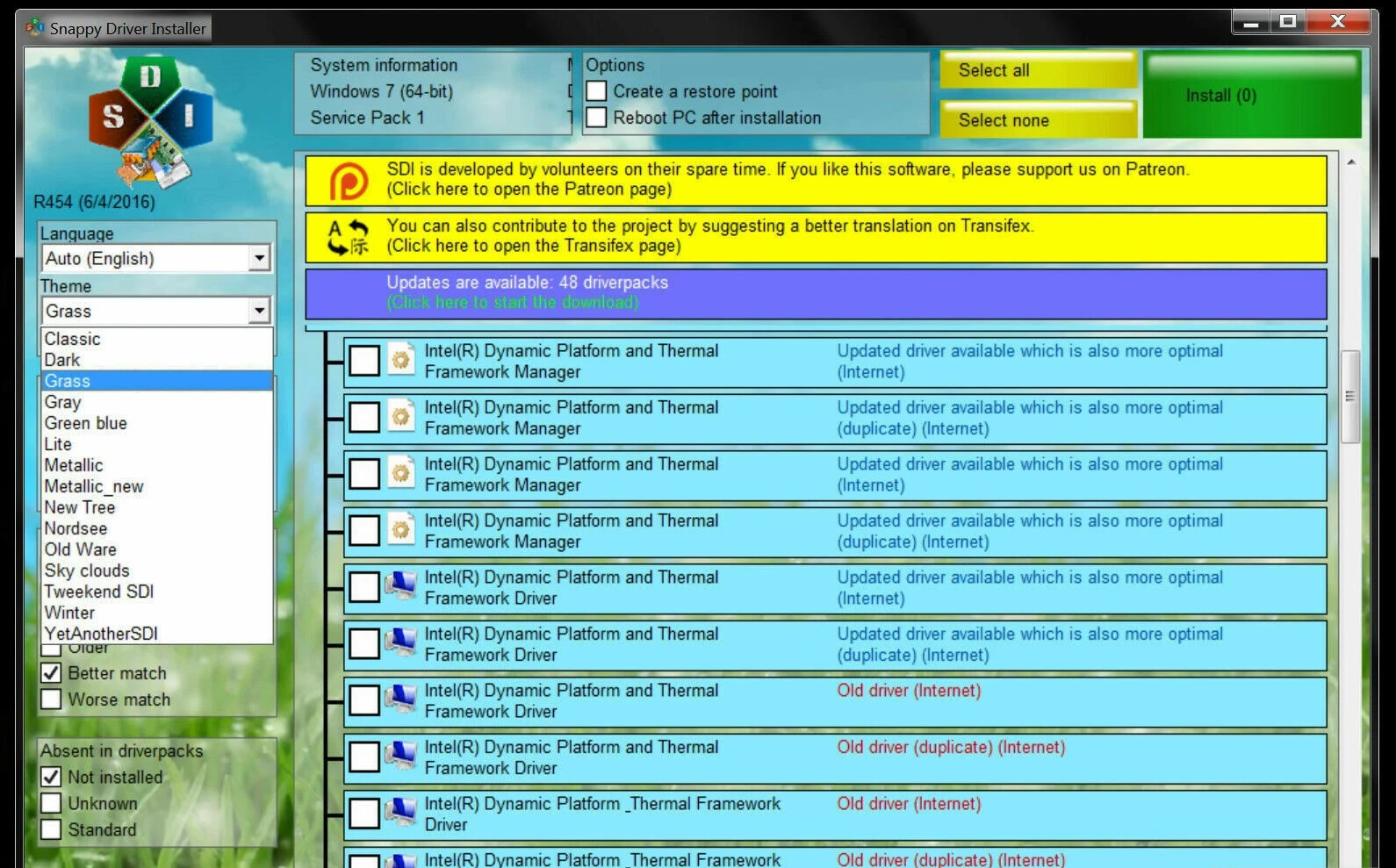 Snappy Driver Installer Automatic Driver Utility Software Installation Updater