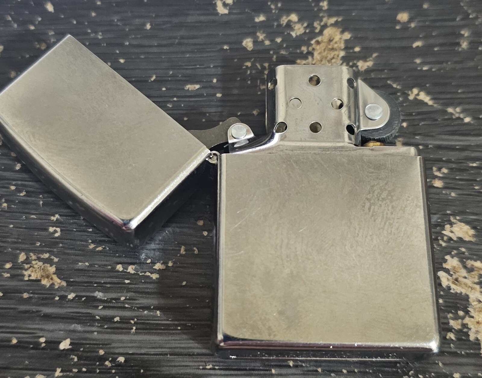 2013 Plain Brass Zippo Lighter