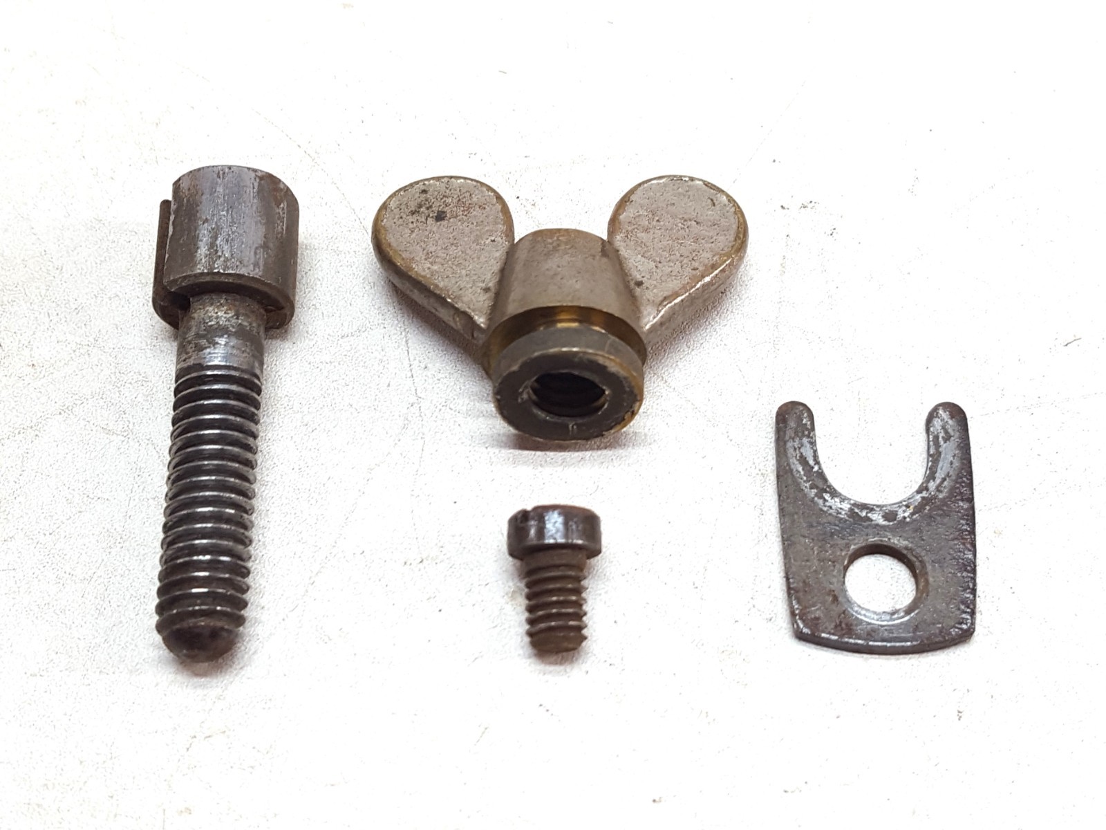 4421 Stanley No. 45; Cutter Bolt, Wing Nut, Clip & Screw