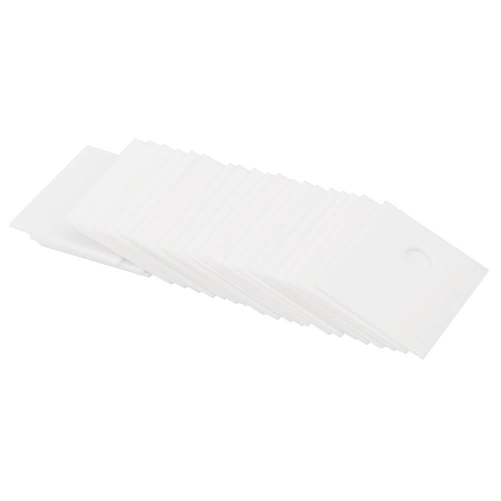 100PCS TO-247 Alumina Ceramic Insulating Sheet, 17x22x1mm, MOS, IGBT, Pads