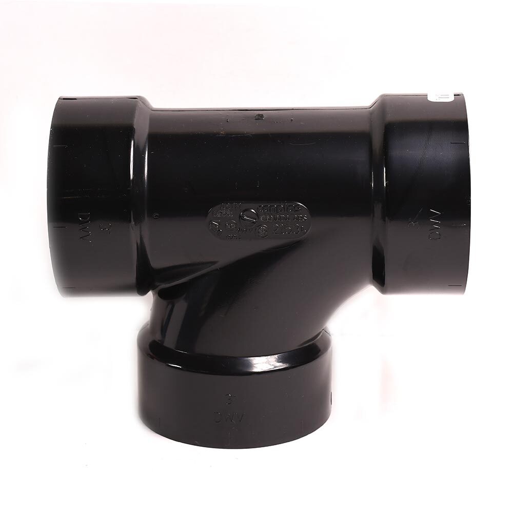 Thrifco 92153 3" ABS Sanitary Tee