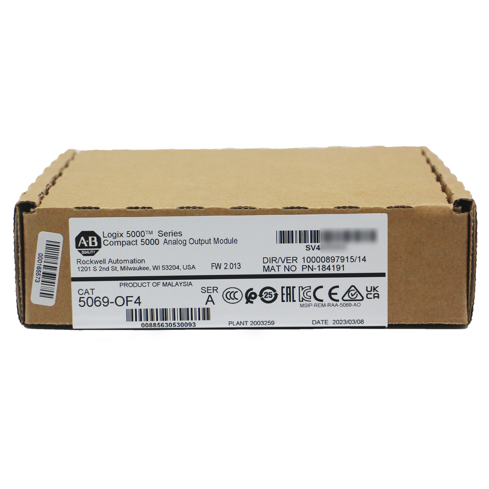 New Allen-Bradley 5069-OF4 Compact 5000 Analog Output Module 5069OF4