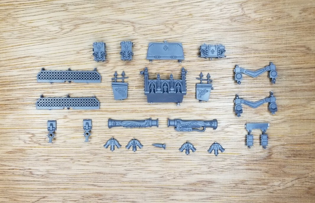 40K Sisters of Battle Castigator Accessories Bits